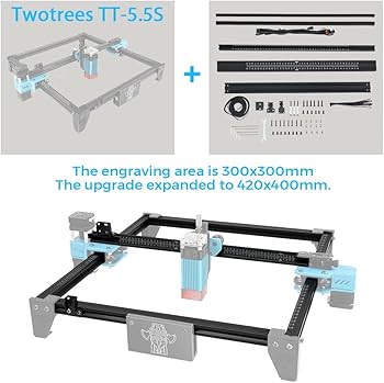 Twotrees Engraving Area Expansion Kit for Twotrees TT-5.5S TTS-25