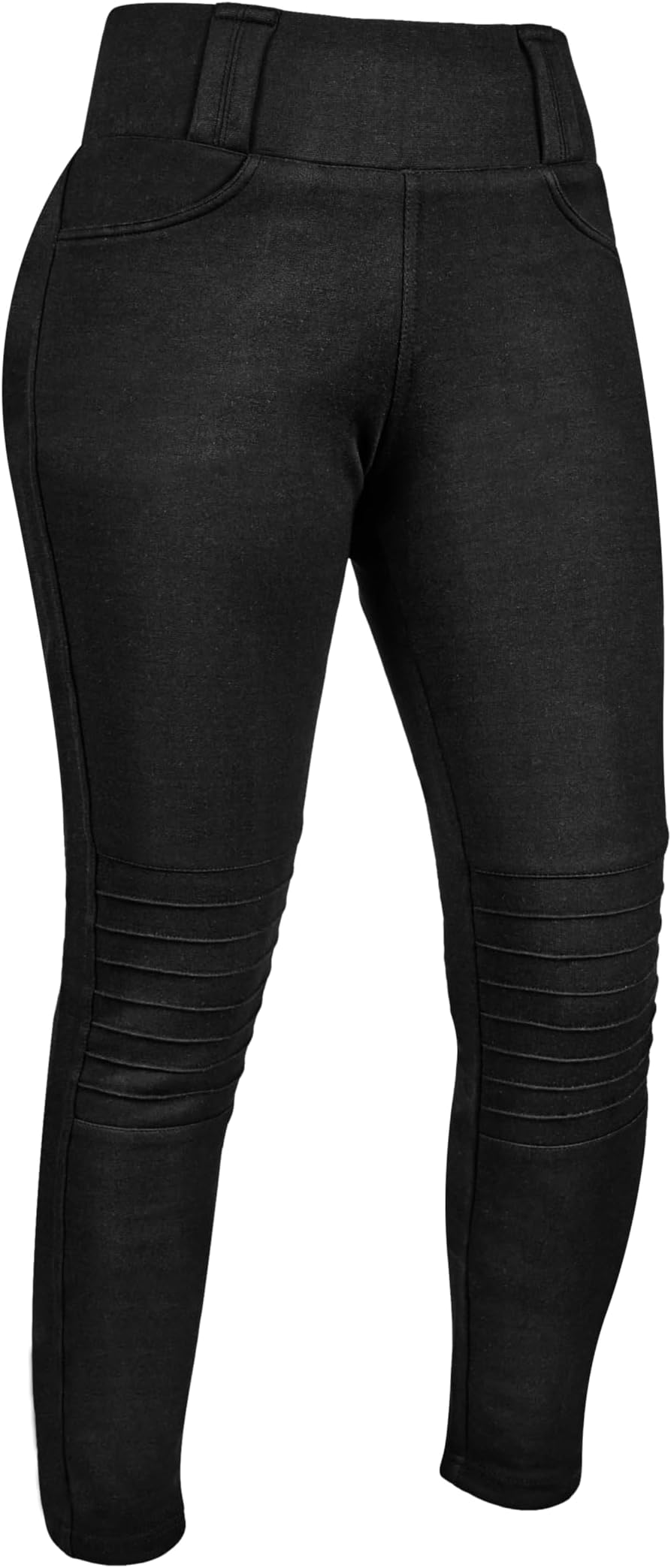 GREAT BIKERS GEAR - Women Motorcycle Leggings Riding Ladies Pants Protective Cargo Motorbike with Free Ce Protectors Armored