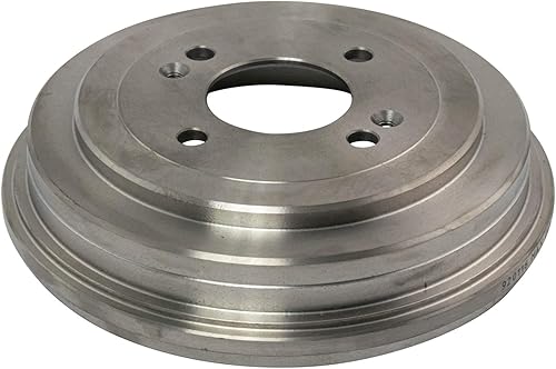 Miniatura 5 de TRQ Kit de tambores de rotor y zapatas de freno de rendimiento de almohadilla de cerámica delantera y trasera compatible con Kia