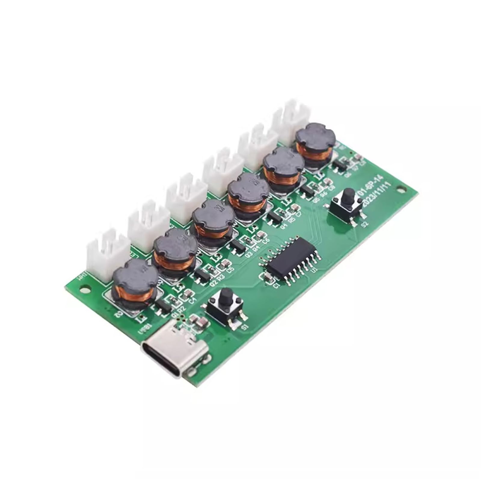 Xjdzineq Efficiency 6 Channel Mists Maker Circuit Board Six Sprays Humidifier Module Atomization Control Board Mists Maker Driver Circuit