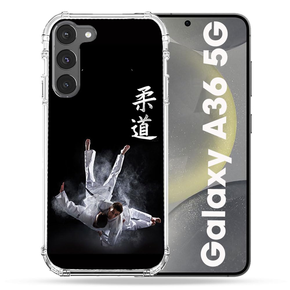 Coque Samsung A36 5G Judo Noir Cokitec protection angles renforcés