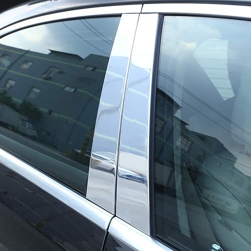 Miniatura 4 de YIWANG Para Mercedes Benz W221 S Clase S300 S350 S400 S500 S600 2008-2013 Accesorios de coche Moldeo de ventana Trim Aleación de aluminio