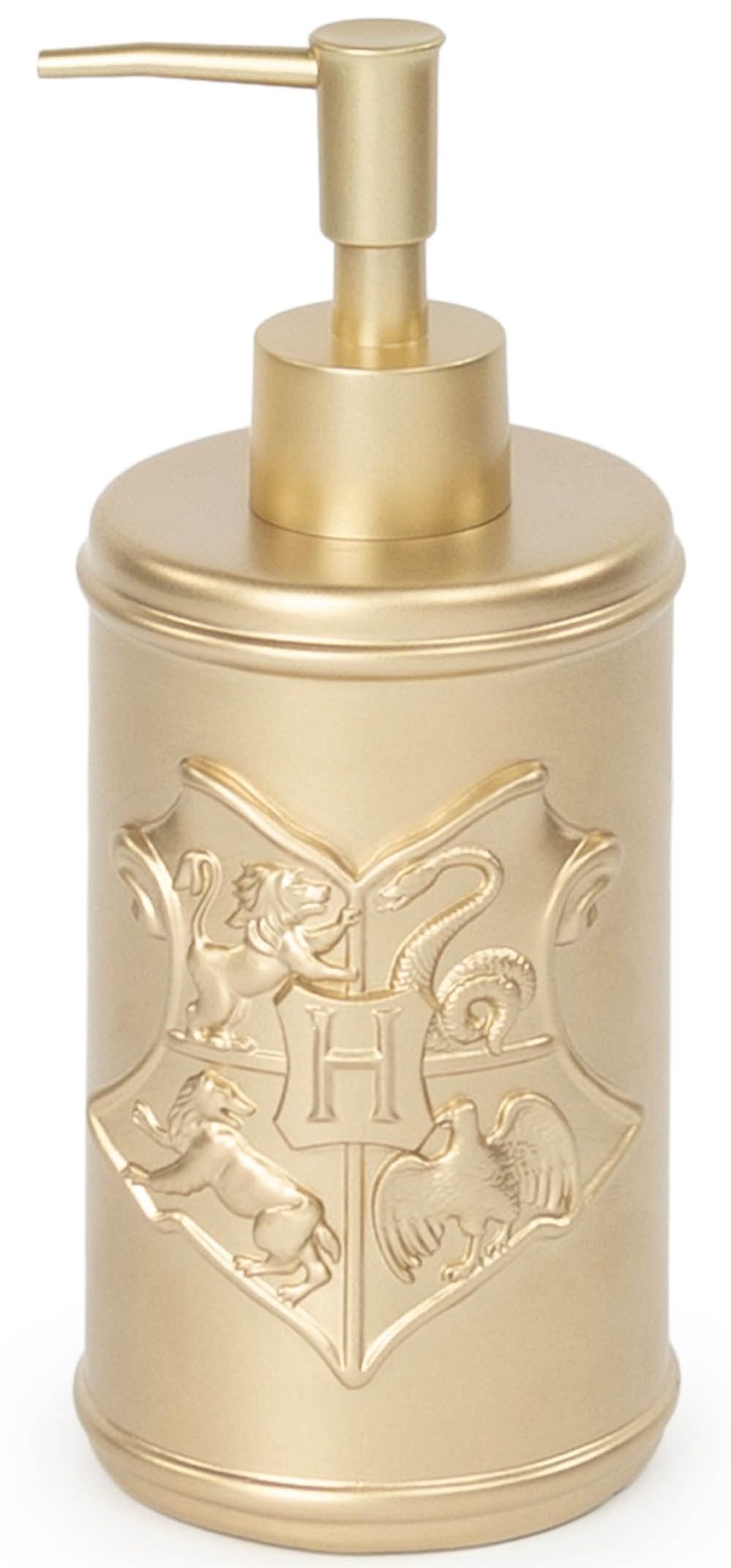 Harry Potter Soap Dispenser - Gold Resin Lotion Pump - Hogwarts Bathroom Décor