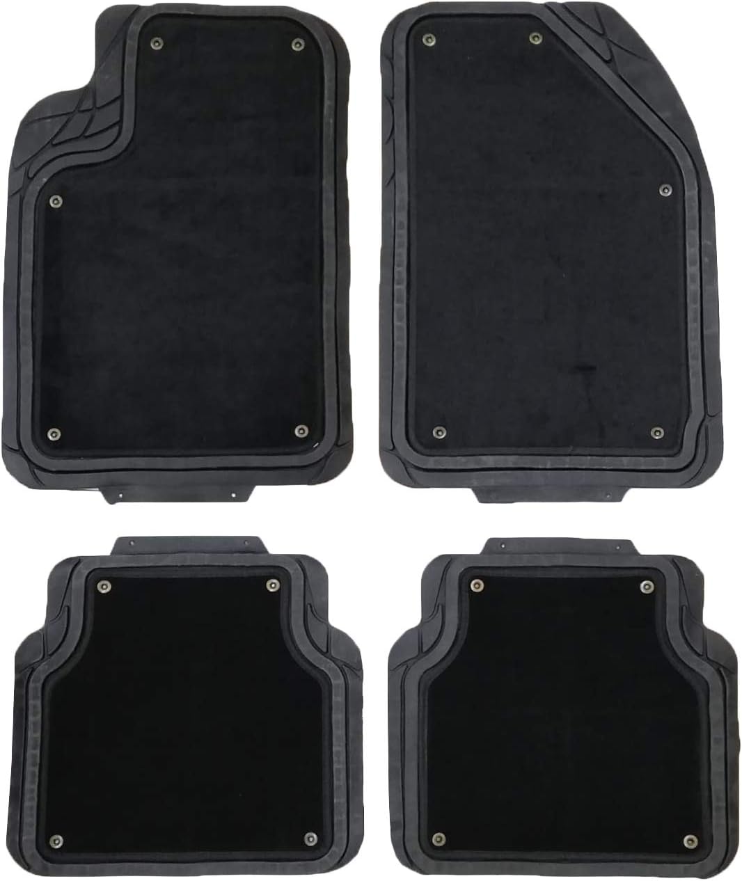 Sakura SS3376 Set Tappetini Auto Universali Per Furgone - Protezione Resistente E Antiscivolo In Moquette, 3 Pezzi - 2