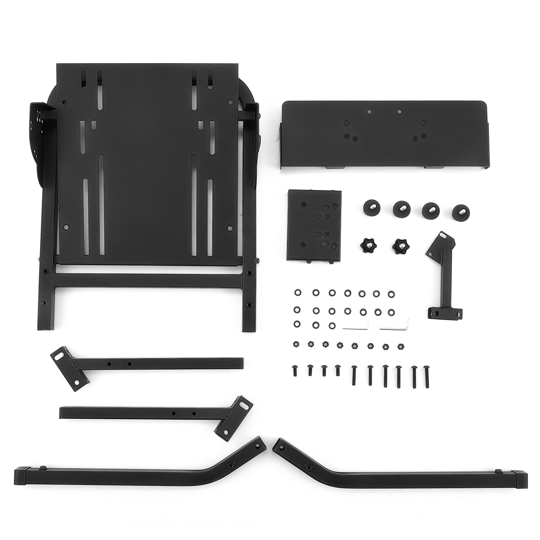 CO-Z Supporto per Volante Logitech G29 Pieghevole Postazione Simulatore Guida Supporto da Corsa Regolabile Supporto per Cambio Simulatore di Cabina di Guida per Logitech G29, G25, G27, G920