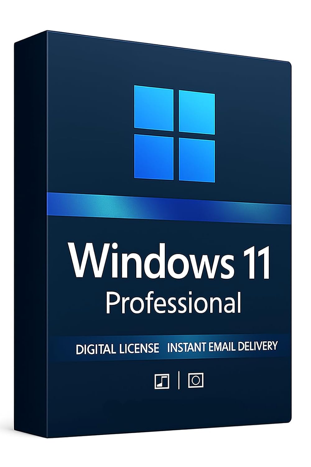 Window 11 Professional 32/64 Bit Genuine License Key – Digital Download & Email Delivery (Lifetime Activation)