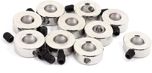 X-DREE 10 Pcs RC Airplane Landing Gear Wheel Stoppers 5.1mm Inner Dia 11x4.5mm(10 Unids RC Tapones de Rueda de Tren de Aterrizaje de Avión 5.1mm Dia