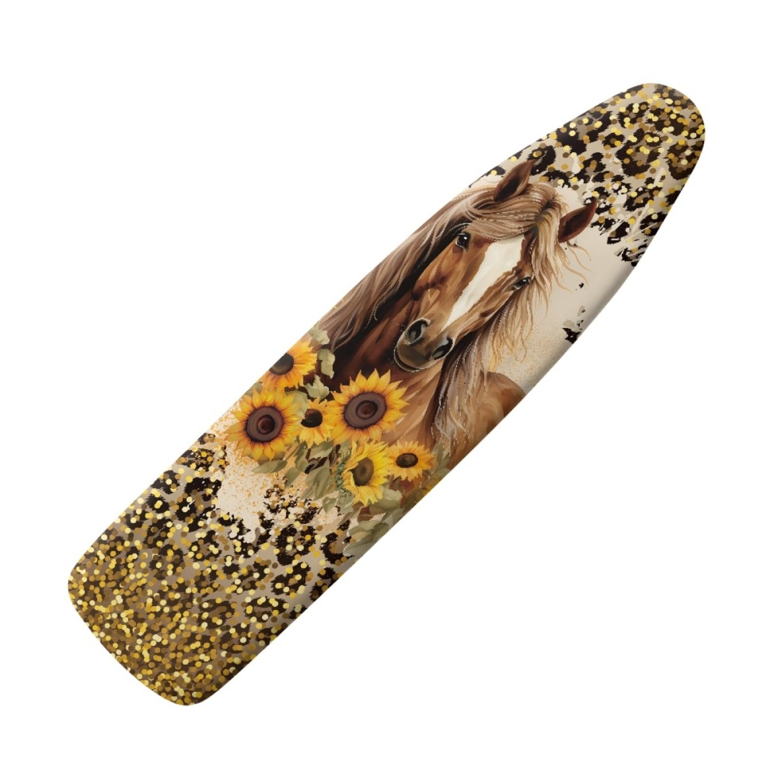 Iron Board Covers Brown Yellow Horse Ironing Board Covers 122 x 38