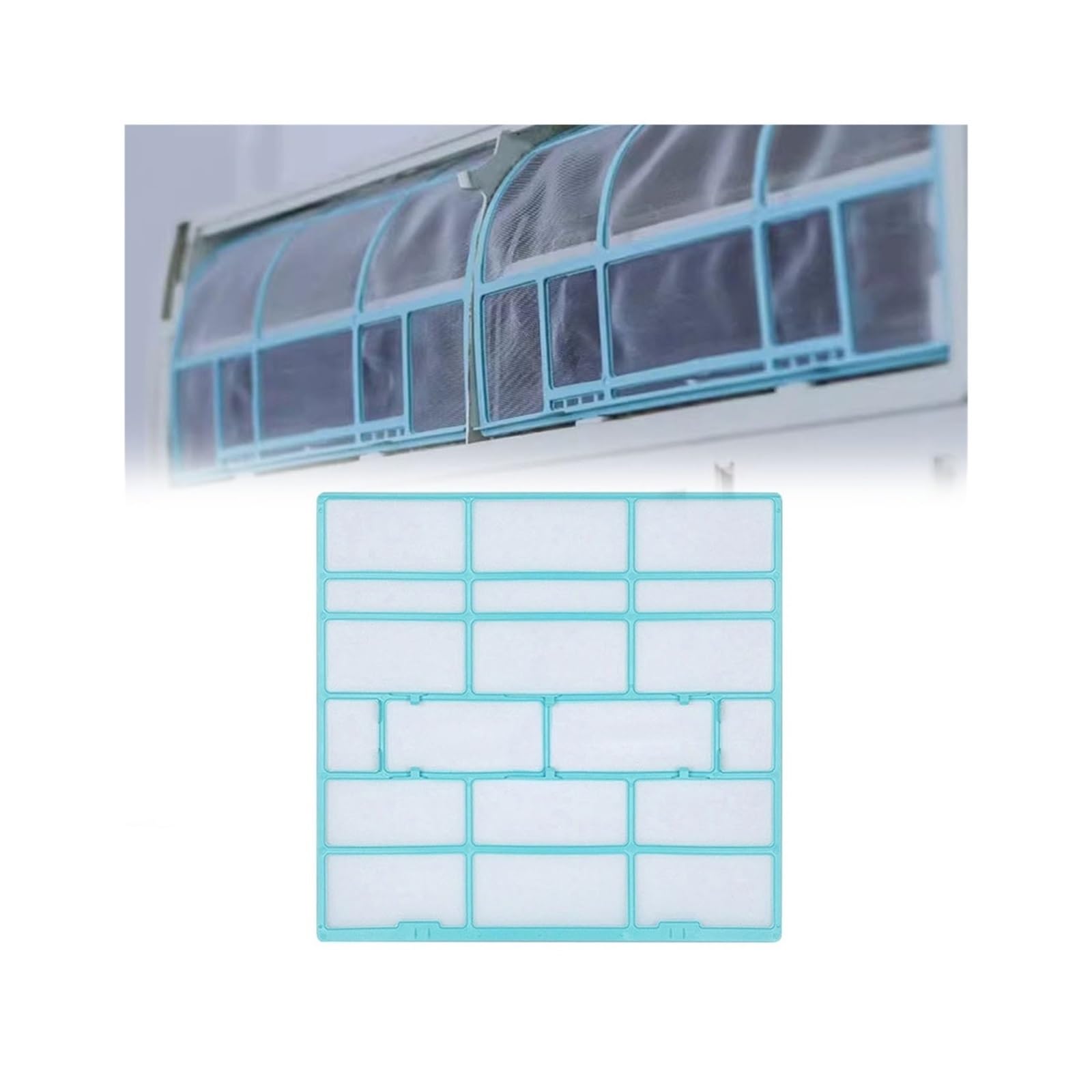 Hizon 30X29cm Air Conditioner Filter 1 Pc ，Compatible For Midea，