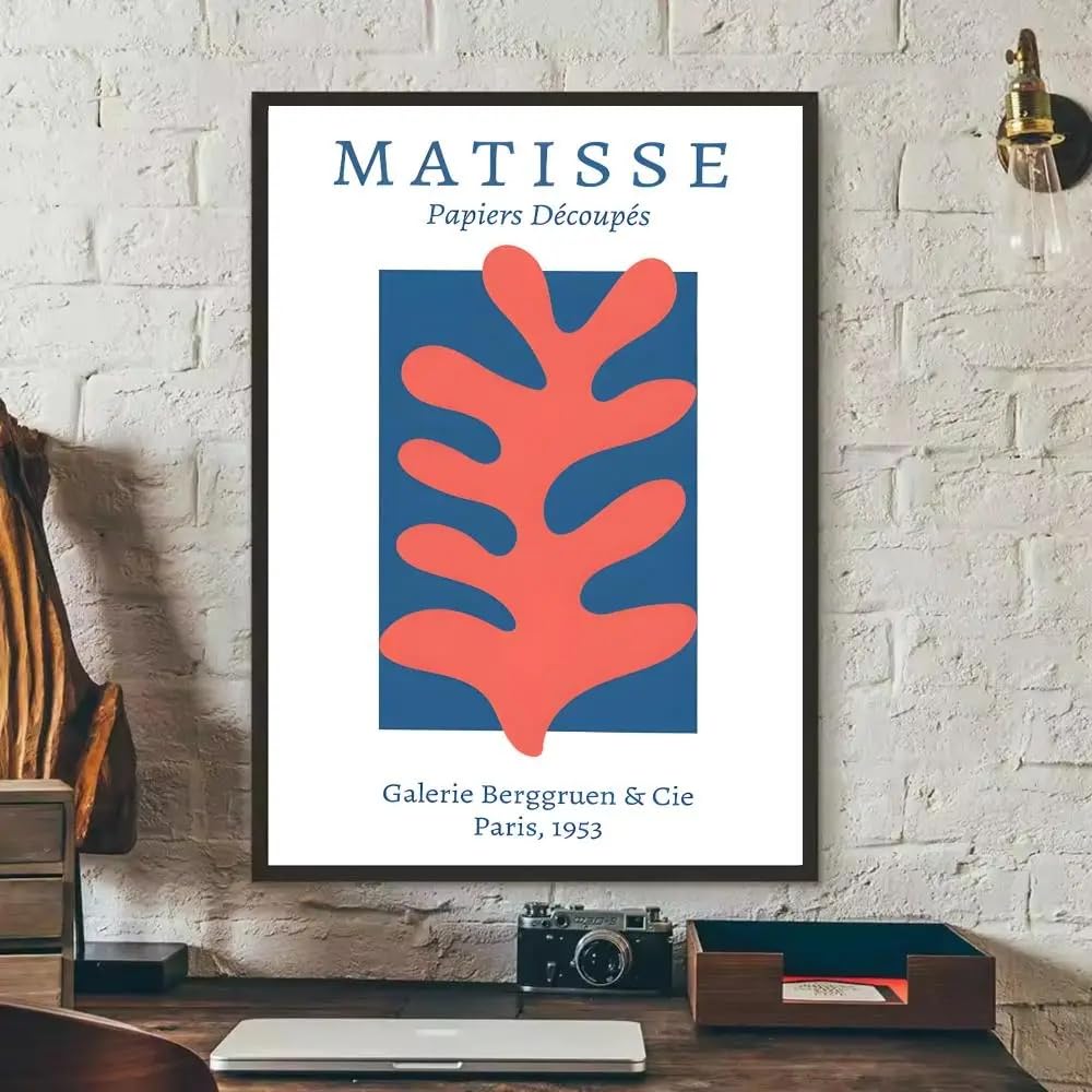 Dittelle Flower HENRI MATISSE Artwork Poster HD Art Mural Poster Canvas Painting for Home decoration Vintage Print(70x100cm/Frameless)
