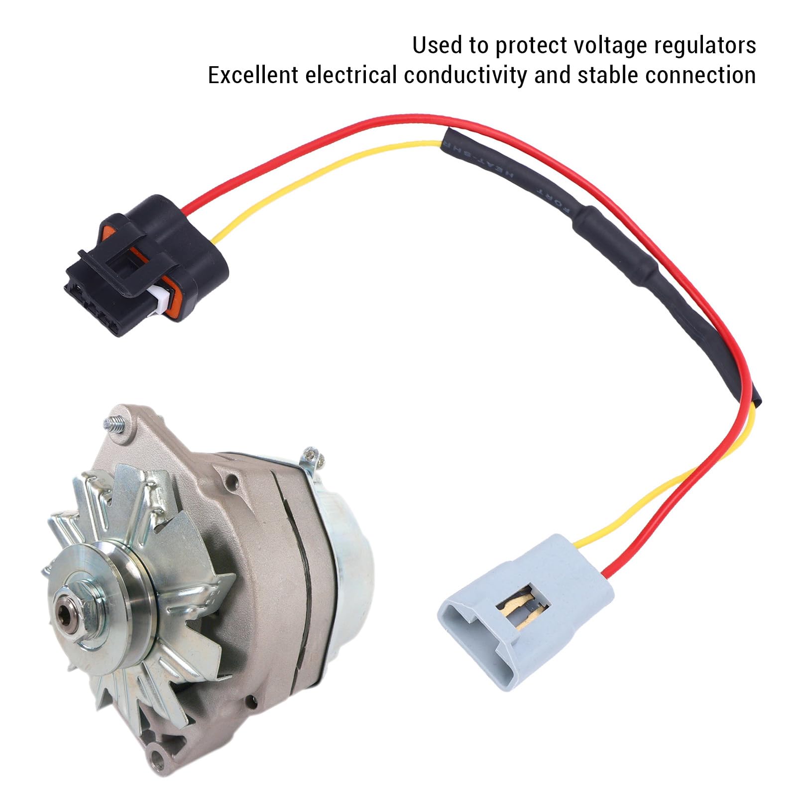 Arnês Alternador CS121 CS130 CS144 - Conversão Com Resistor