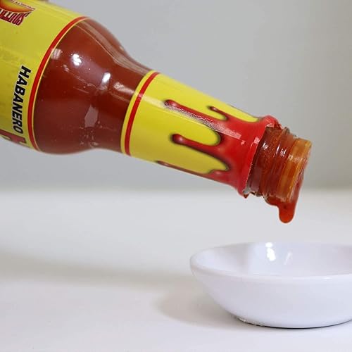 Miniatura 6 de Juego de regalo de salsa picante de HELL, paquete de 4 botellas de 5 onzas, regalo gourmet de primera calidad perfecto para hombres, prueba si te
