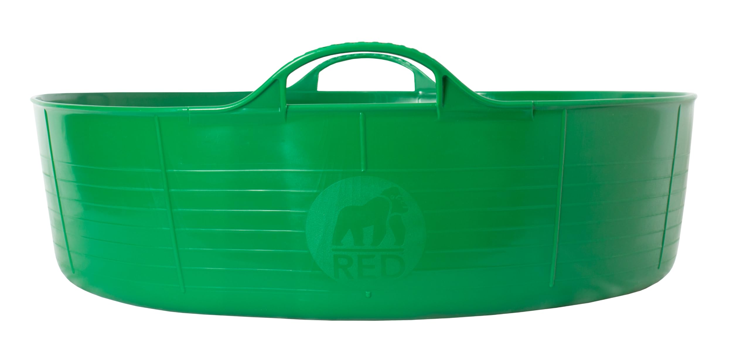 Tubtrugs Clear (Transparent) Red Gorilla Tubtrug Flexible Large Shallow