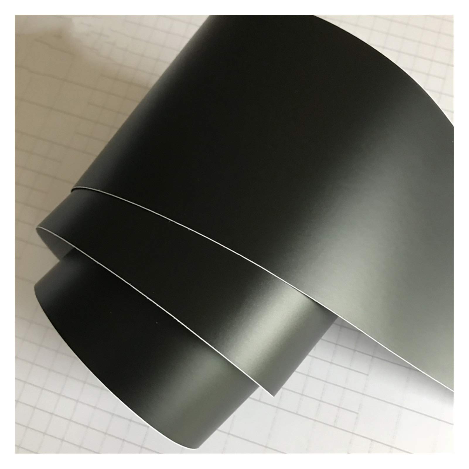 Pellicola Wrapping 10x100 / 150/200/300 / 500CM Nero Opaco dell'involucro del Vinile Autoadesivo Rilascio dell'Aria Bubble Car Styling Membrana Sticker Decal Film