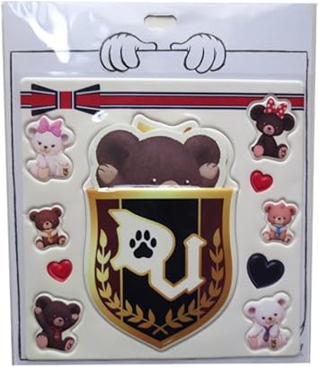 Amazon ディズニーストア ユニベアシティー 立体シール シール ステッカー おもちゃ