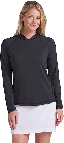 PUMA GOLF YOU-V LS HOODIE, PUMA BLACK, XS