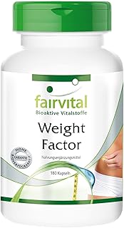 Weight Factor - WYSOKA DAWKA - VEGAN - 180 kapsułek - naturalne składniki o właściwościach termogenicznych