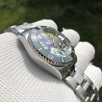 STEELDIVE SD1953J NH35 Automatic Watch 300m Diver Mechanical Watch Luxury Sapphire Crystal Full Luminous Kanagawa Surf Men Watch, color 2,