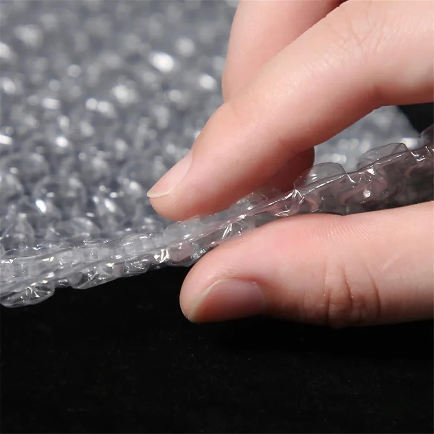 Generic 50pcs 13x20cm Plastic Wrap Envelope White Bubble Packing Bags PE Clear Shockproof Packaging Bag Double Film Bubble