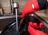 Vista 2 de Xomi Guantes multiusos prémium resistentes al calor Scilicone