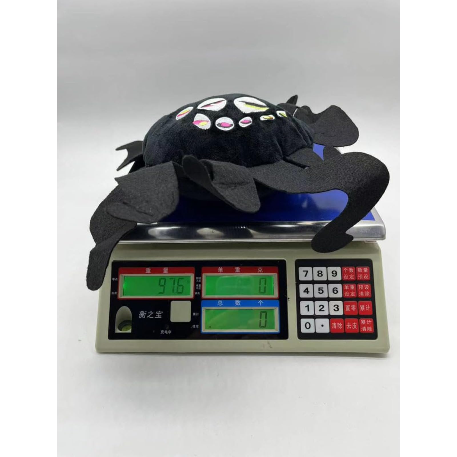 Amazon.co.jp: [Hushan] 黒い モンスター ぬいぐるみ 非公式 25cm