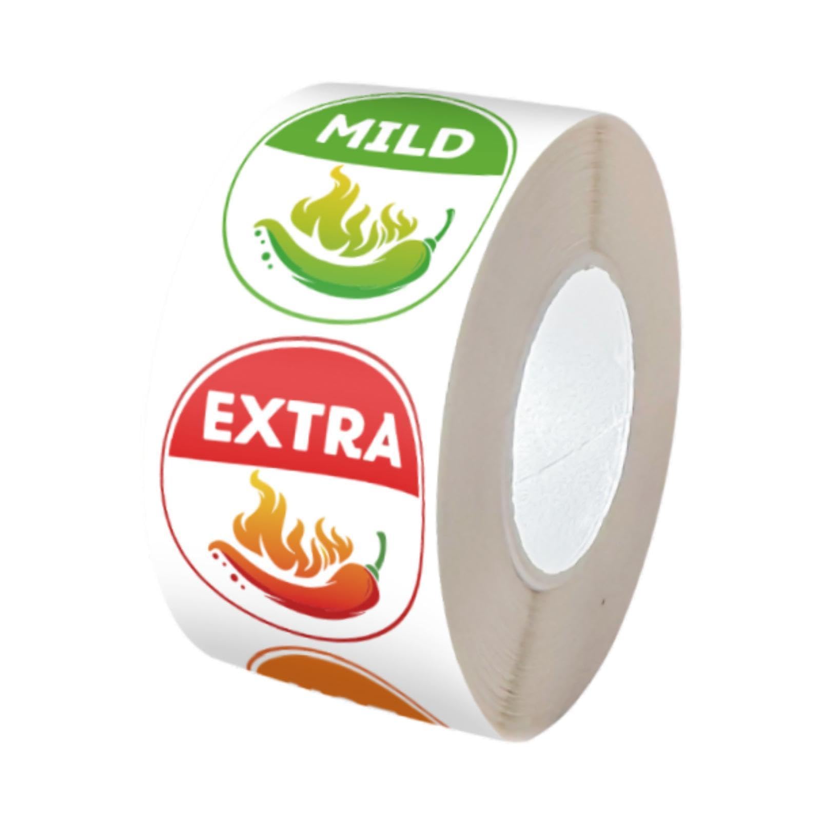 500x 4 Level Home Spiciness Indicator for Grocery Store Hot Sauce Restaurant-image-6