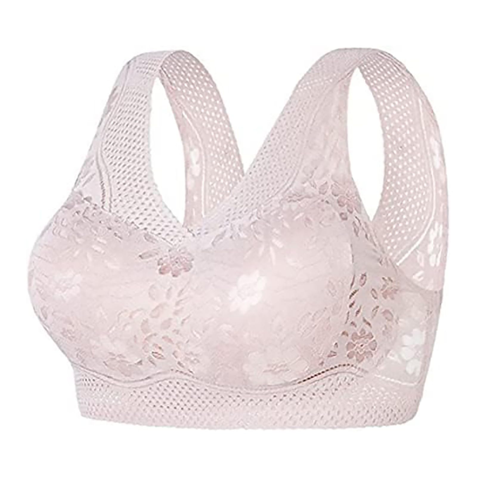 Hatmeo Womens Orthopedic Anti-Sagging Bra Hatmeo Bra for Senior Women Posture Correcting Bra Breathable Push up Bras
