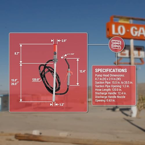 Miniatura 5 de TERA PUMP Boquilla de pulverización y bomba de transferencia de líquidos multiusos a pilas para camping lavado riego de plantas