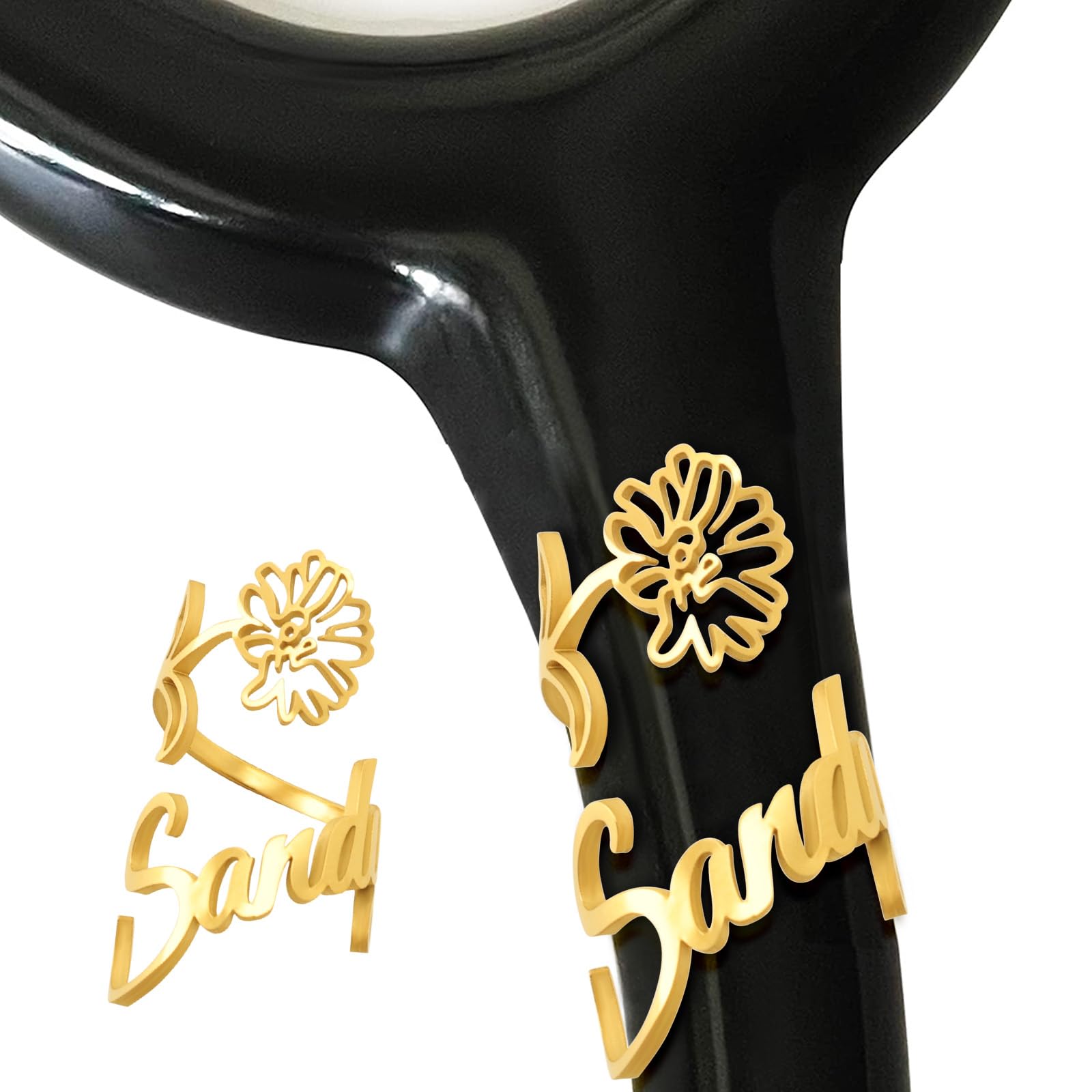 Ultragifta Personalized Stethoscope Name Tag, Stethoscope Charms for Littmann, Stethoscope Accessories ID Tag Gifts for Nurses, RN, Doctor, Medical Students