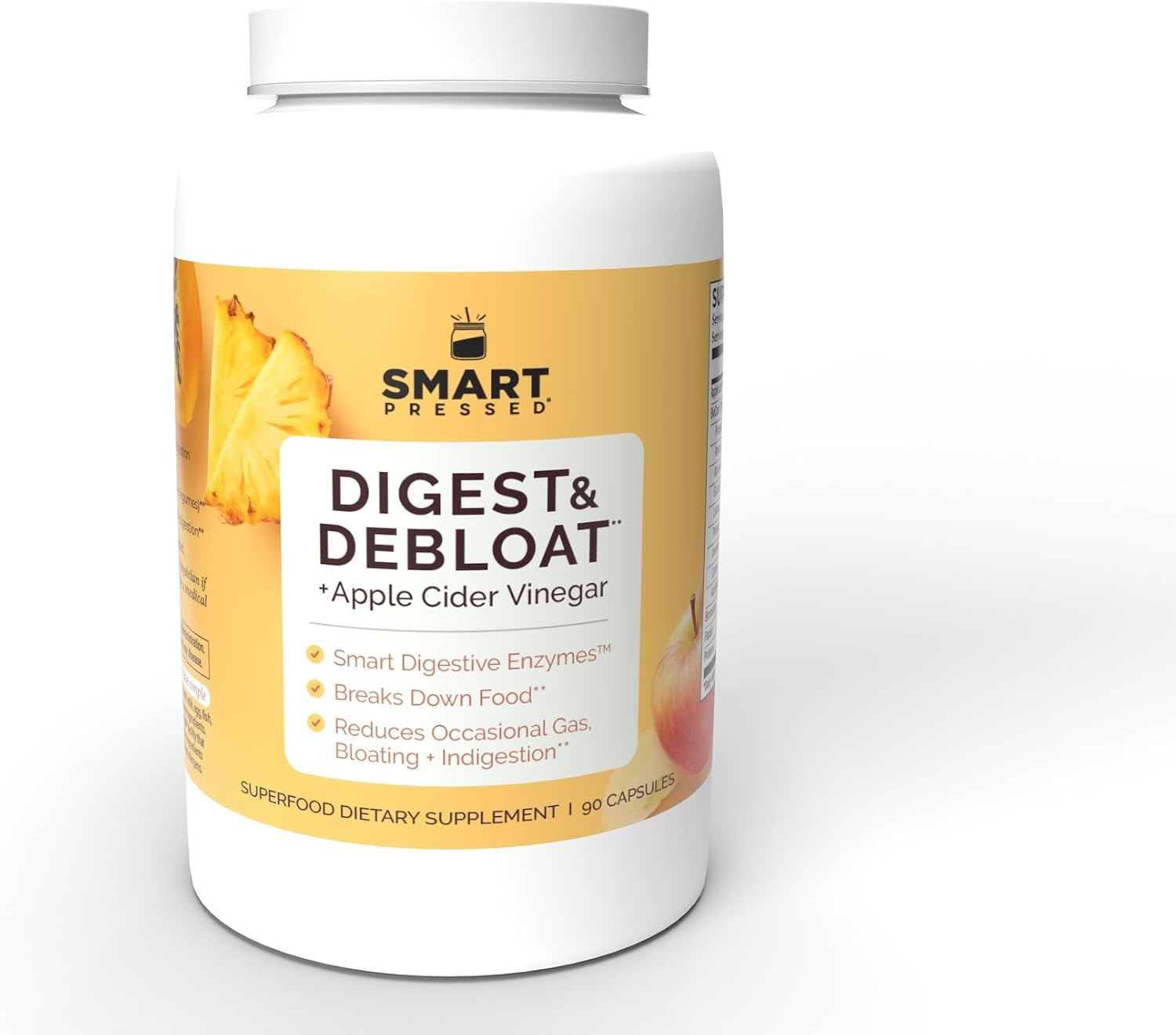 SMART Pressed Juice Digest and Debloat Digestive Enzymes