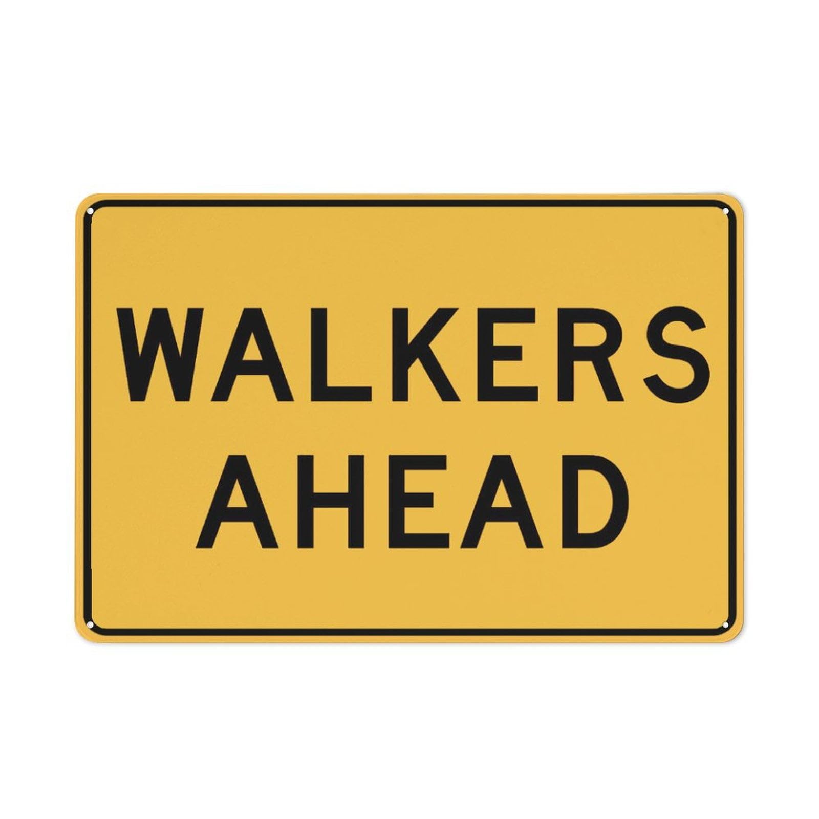 Walkers Ahead Classics Wall Art for Cozy Decor for kitchen Cafe living Room Farmhouse Restaurant Chic Plaque Decorative Gifts Tin Sign 8x12 Inch