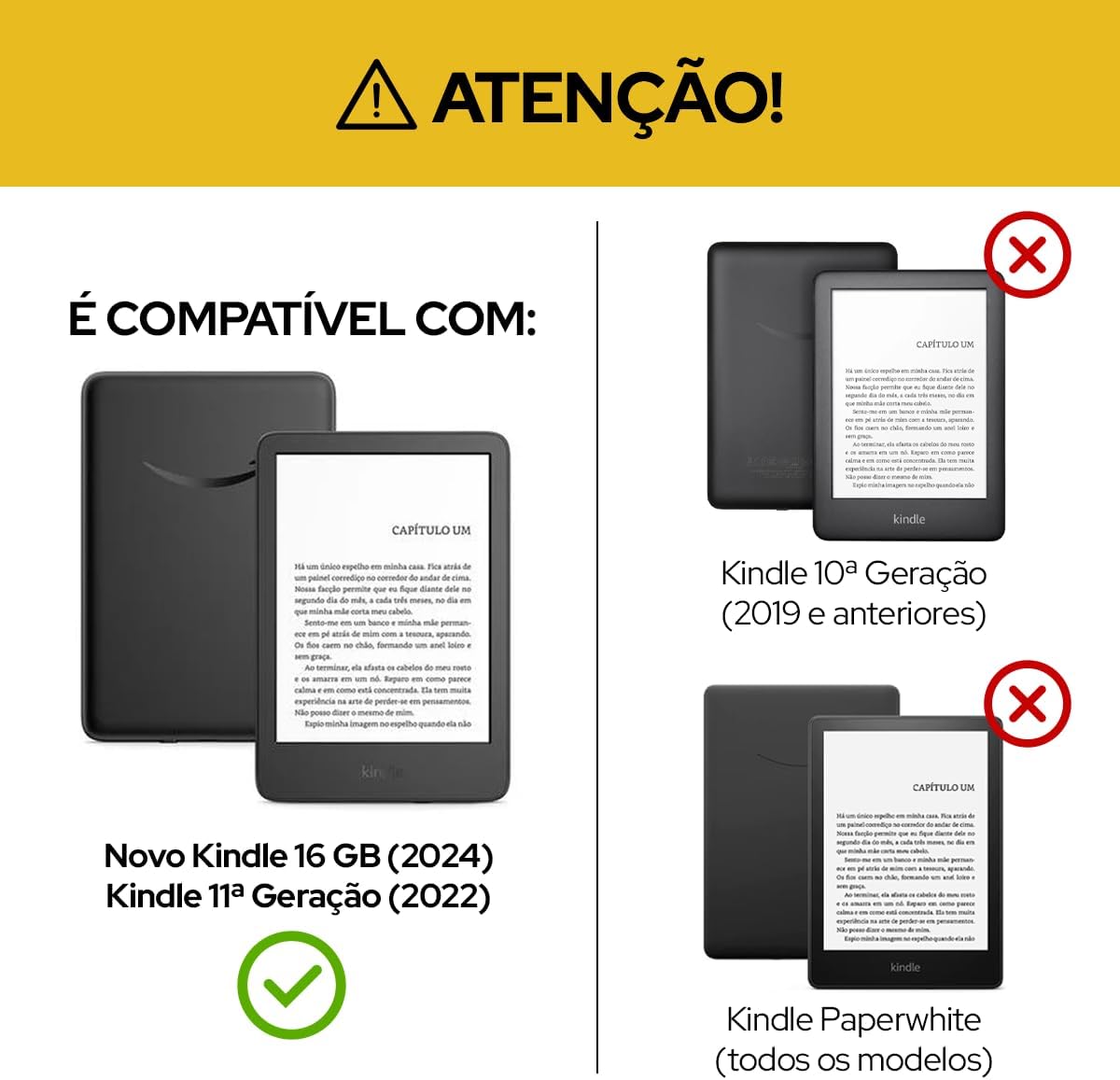 WB Novo Kindle (16GB) e Kindle 11ª Geração Silicone Flexível e Sensor Magnético Origami Tecido Preta (Não compatível com Kindle 10ª Geração, Kindle Paperwhite e Kindle Oasis) 2 61yYEpzEkuL. AC SL1200