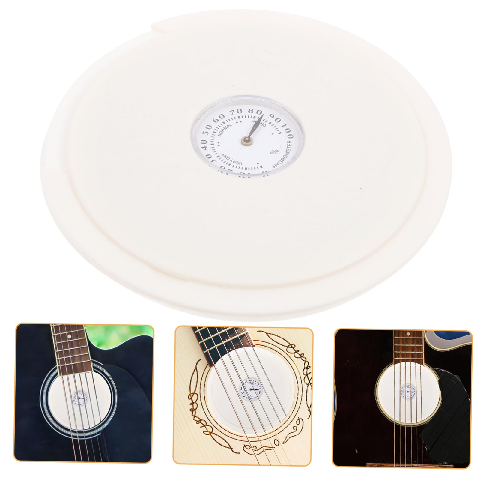 VICASKY 4 Piezas Humidificadores De Guitarra Soundhole Medidor De Humedad Interior Deshumidificador De Guitarra Humidificador De Guitarra Acustica Abdominales