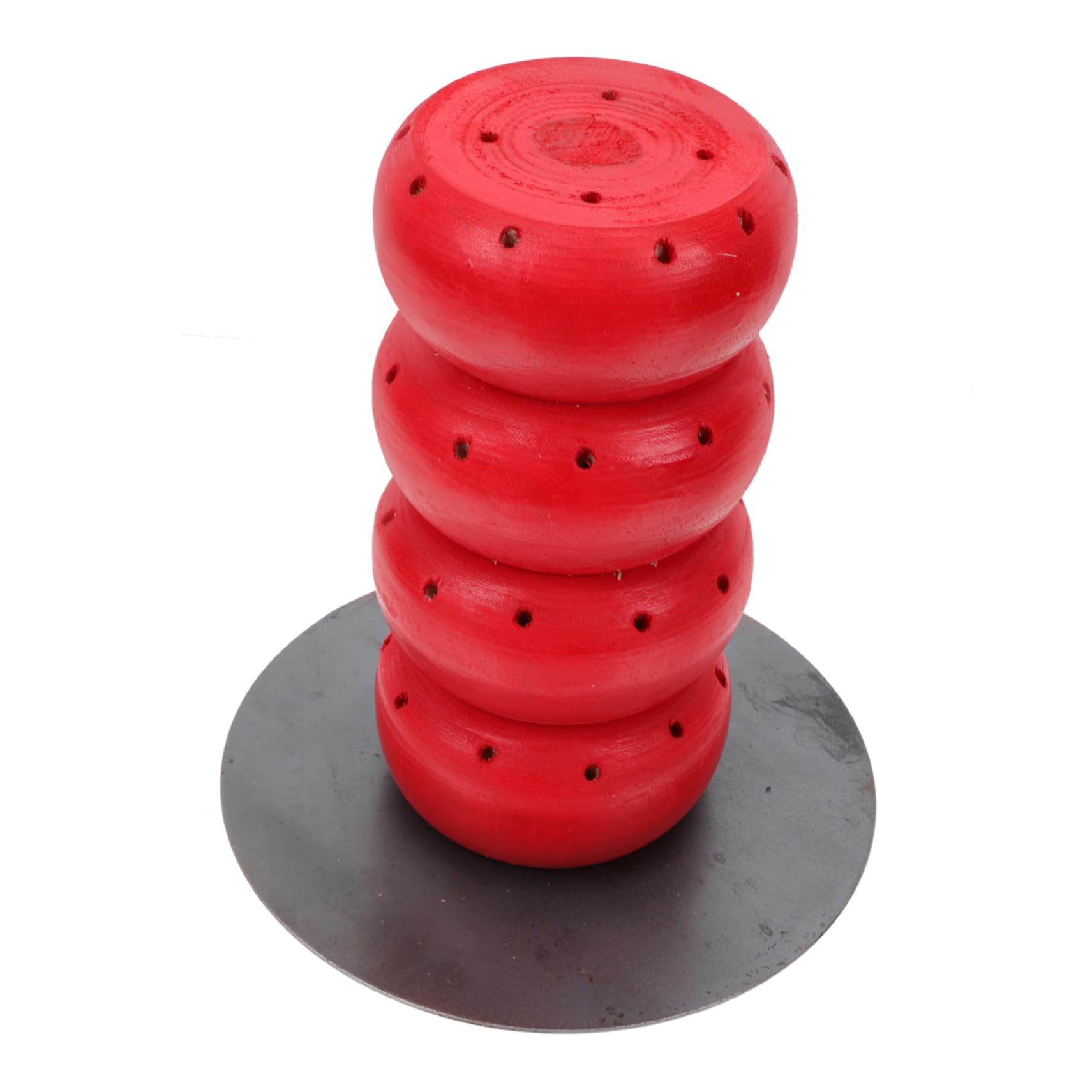 BESTonZON Sugar-Coated Haws on a Stick Shelves cake pop display stand lollipop stand candy lollipops Wood cake stand Home Decor lollipop display stand baby Multifunction iron Dessert