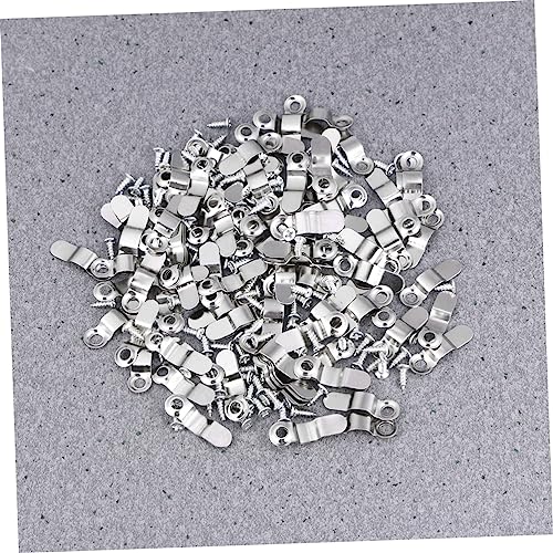 Image of DIY Photo Album Frame Locks 200pcs Bow-Shaped Compression Screws Photo Frame Accessories Metal Melon Nail Small Melon Slice