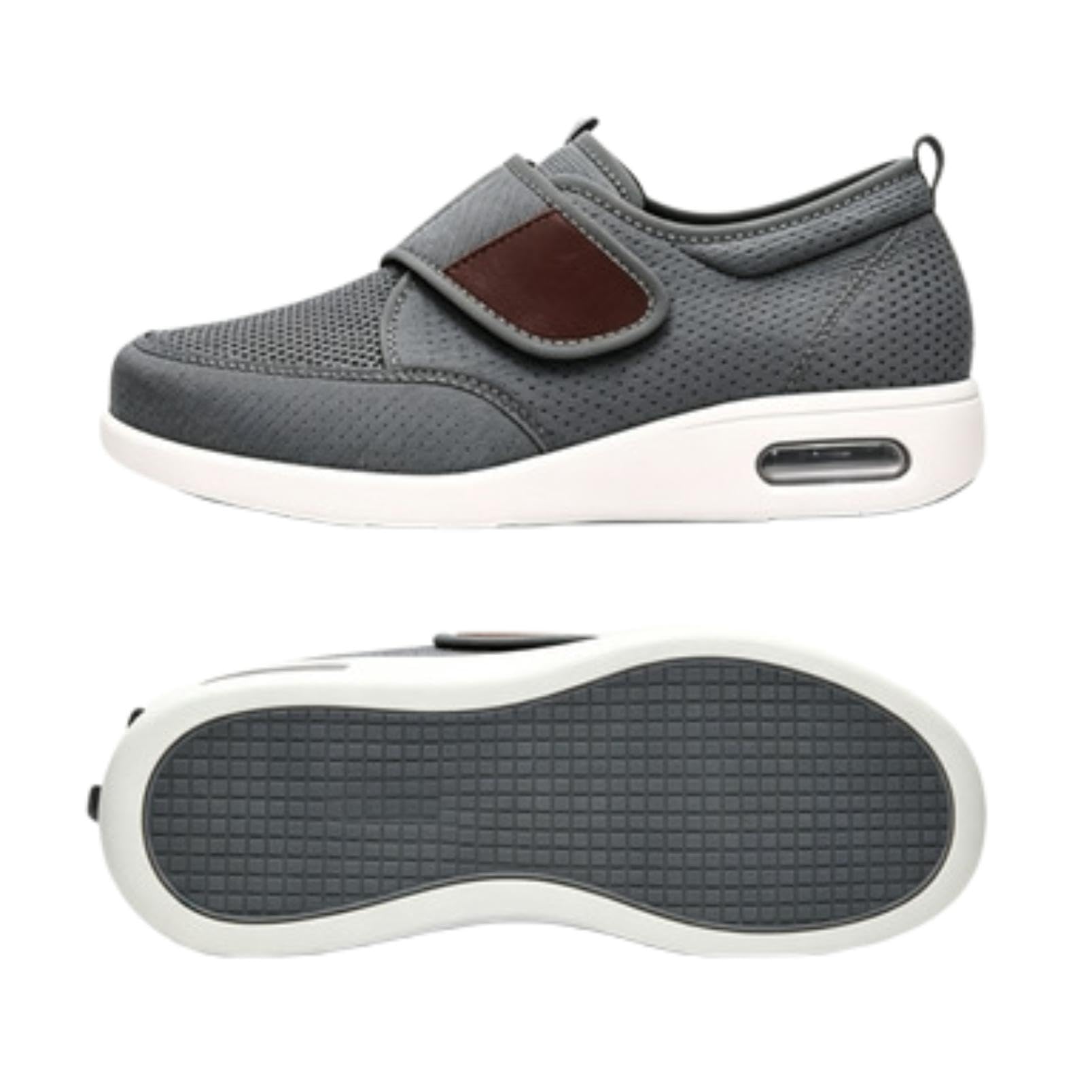Generisch Men's Diabetic Shoes, Seniors with Fastening