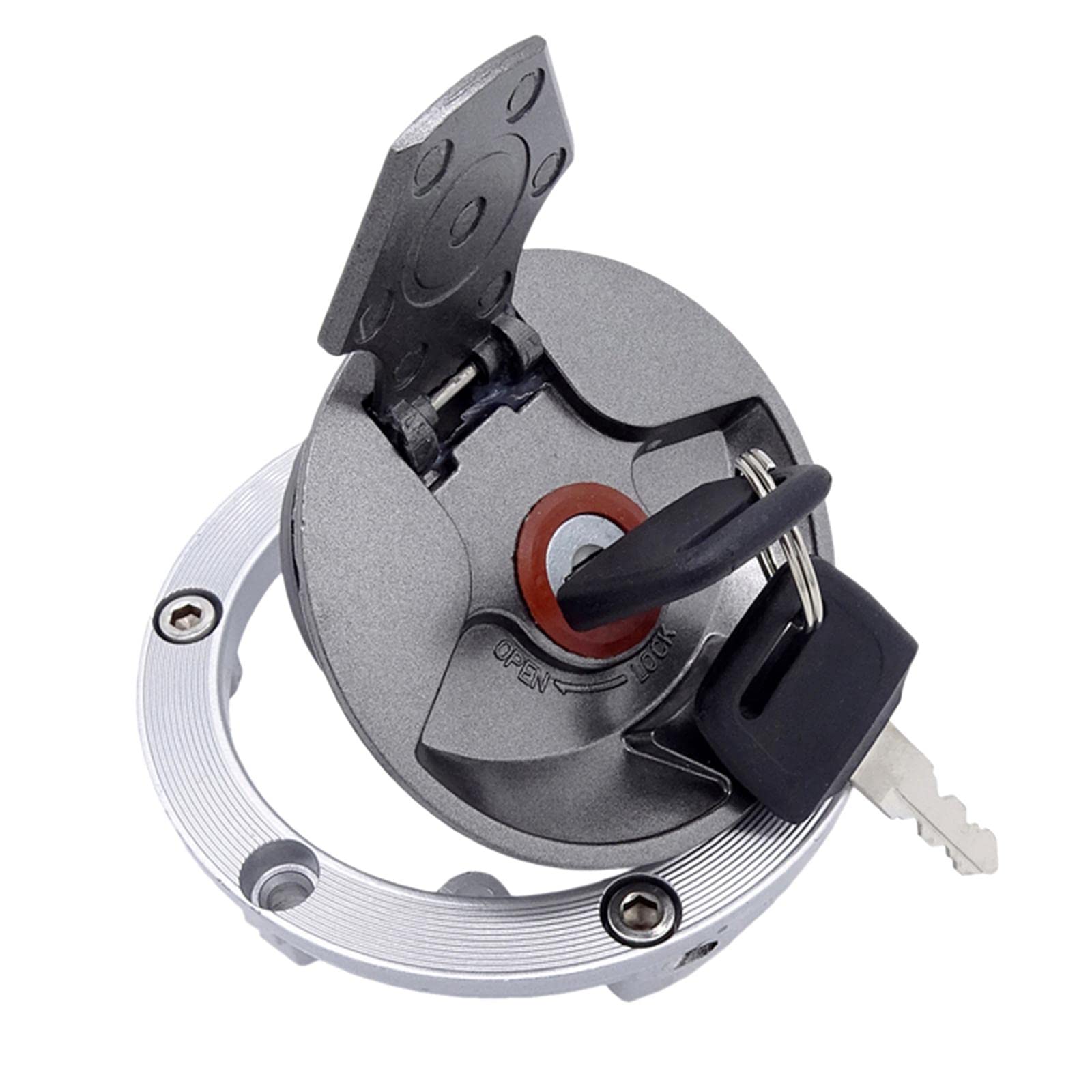 BNF® Fuel Gas Tank Cap Cover Spare Parts for Kawasaki 250 Ex300 300 Durable-image-3