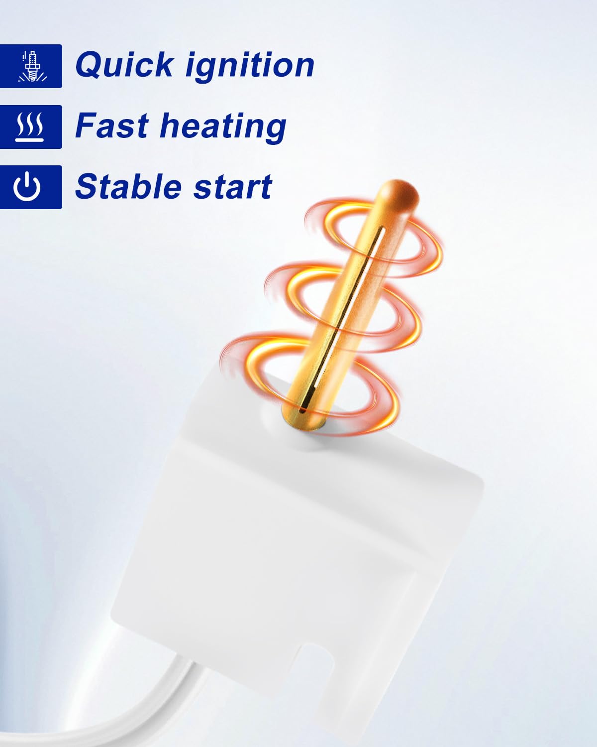 Encendedor de superficie caliente de horno de repuesto para Emerson White-Rodgers Trane reemplaza 768A-845 768A-5 IGN00104 X13130524010 B340970P01