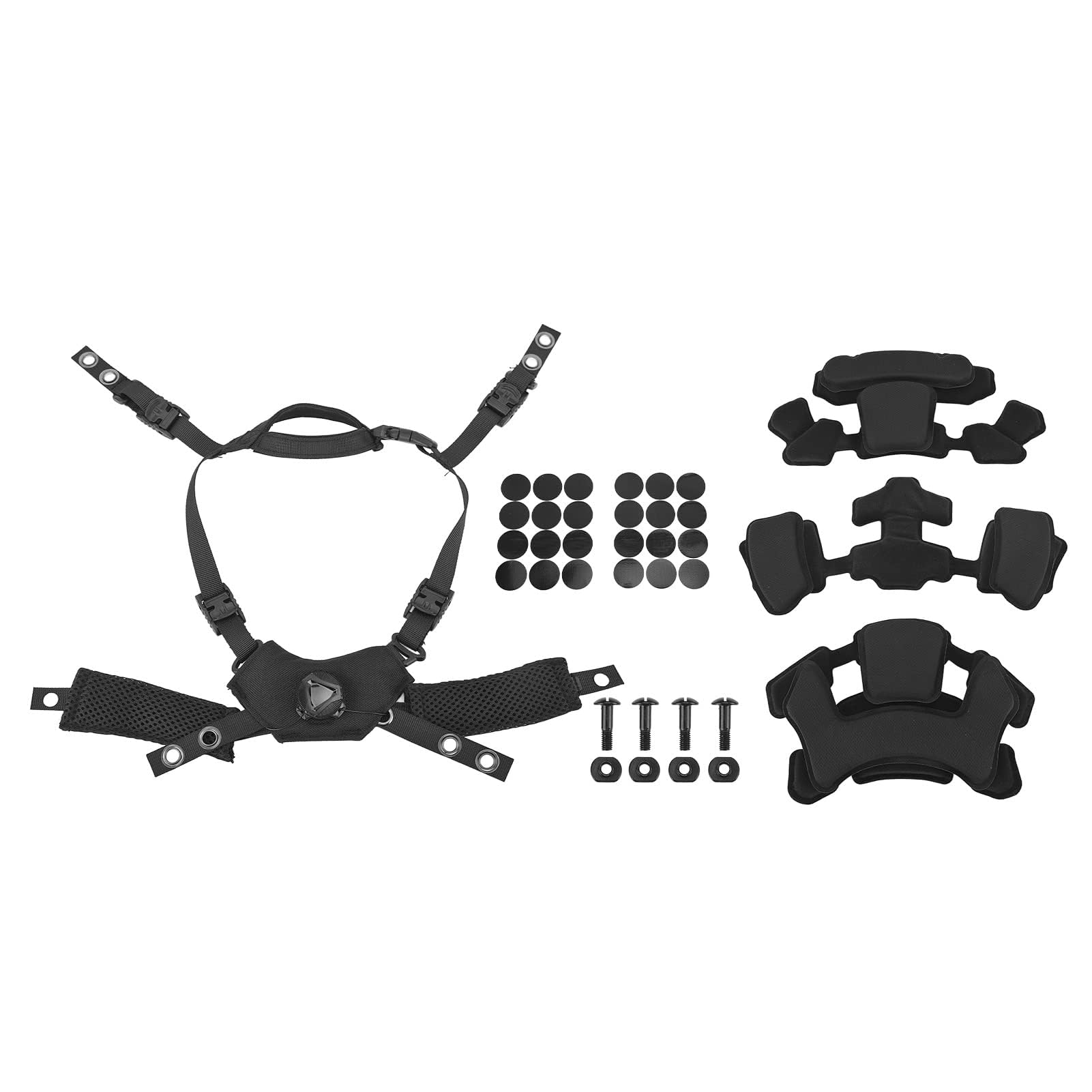 Alomejor Système de suspension du cadran du casque, sangle pour la barillet, jeu de coussinets pour le casque, grande compatibilité avec Wendy for ME