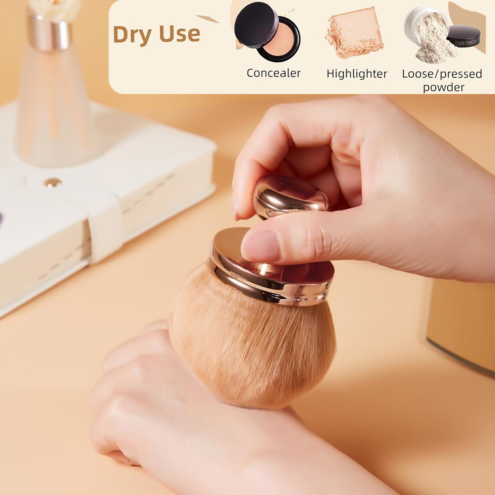 Extra Large Body Makeup Brush for Tan Tanning Brush - Image 3