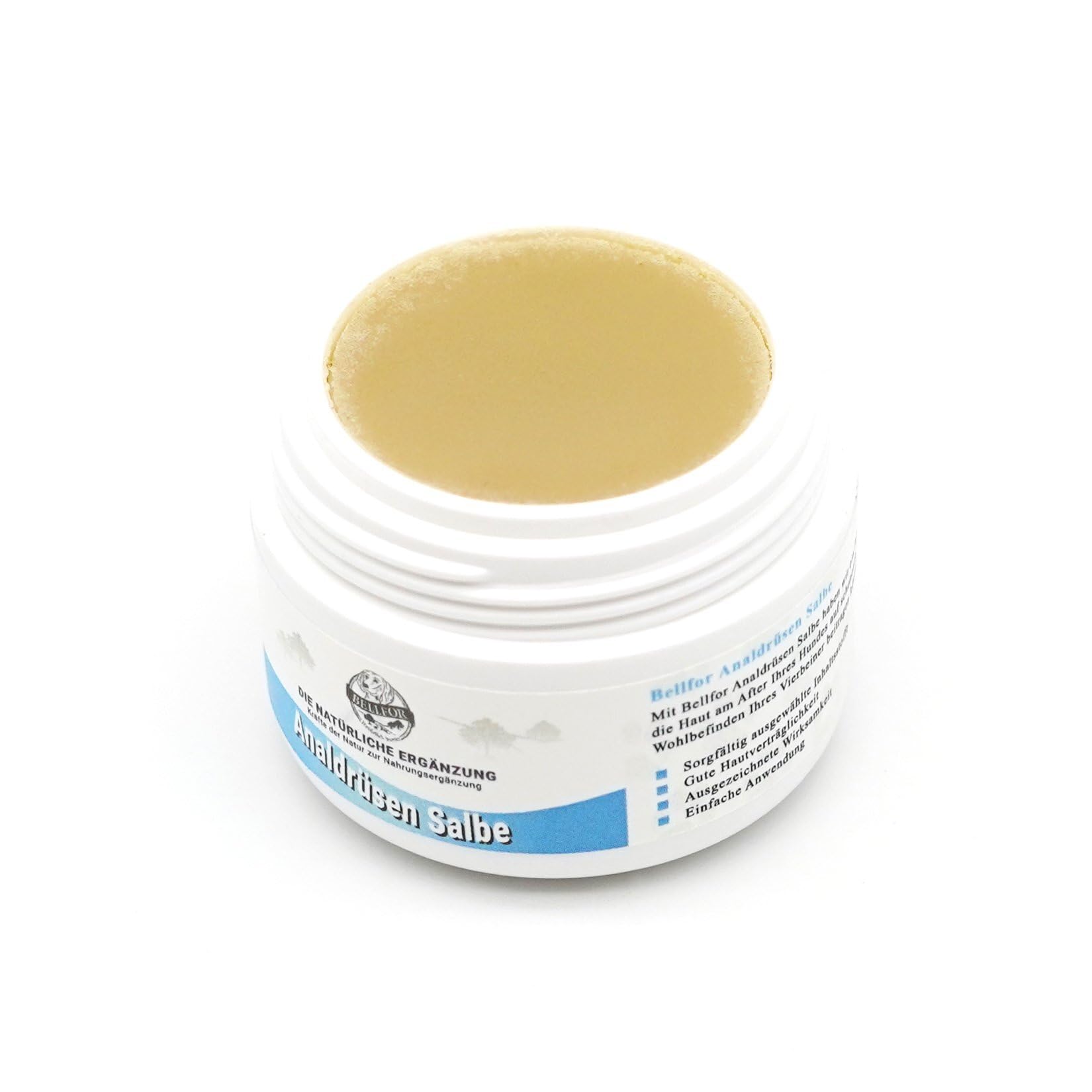 Bellfor Bálsamo para glándulas anales de Perros, Trata de Forma Natural, cuida la Piel Anal, Adecuado para Todas Las Edades y Razas - 30 ml