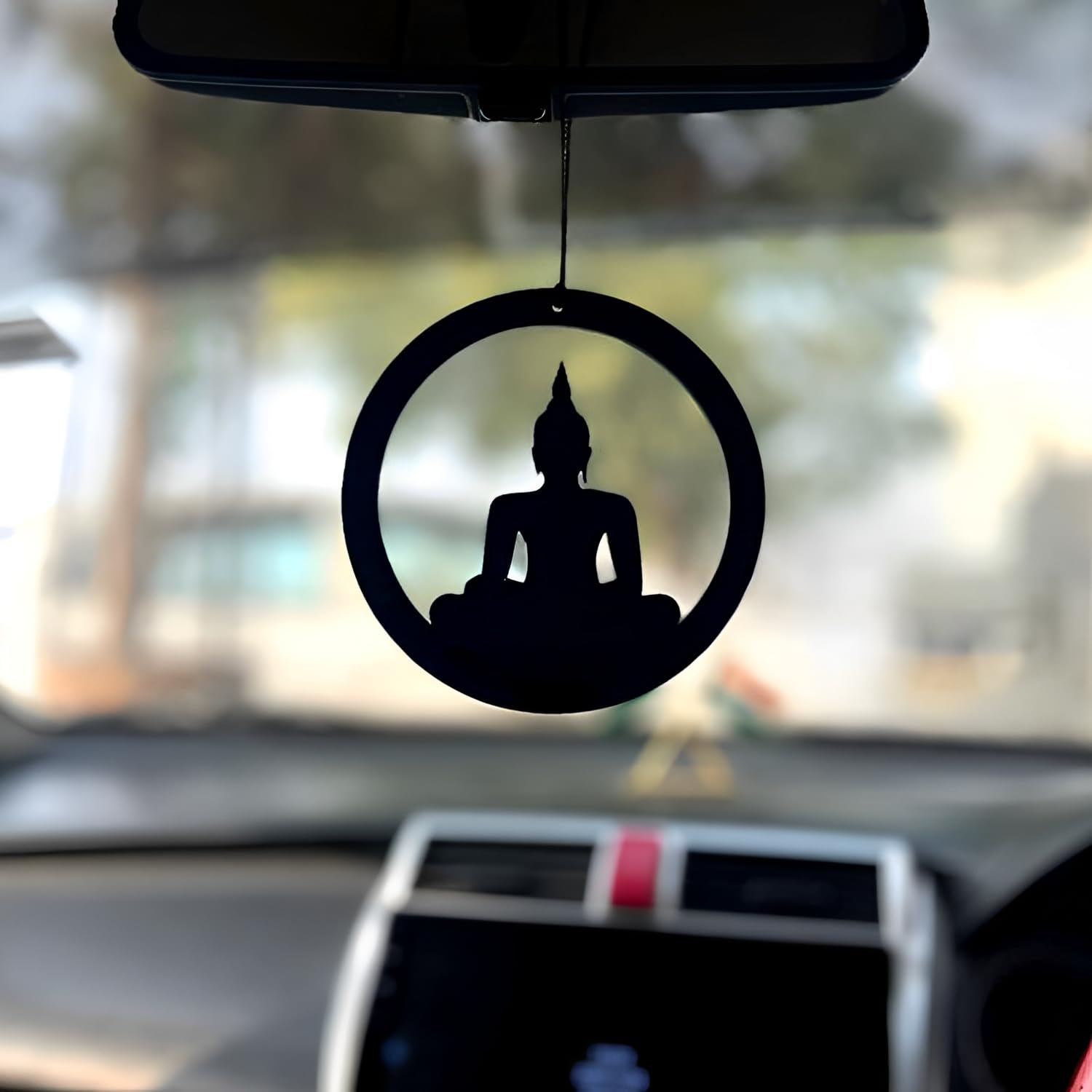 MH VILLA Car Hanging Accessories/Dream Catchers for Wall Hanging//Home Decor Accents/Door Welcome Dream Catcher/Car Decor/Door Hanging/Buddha Dream Catcher(Bhuddh)