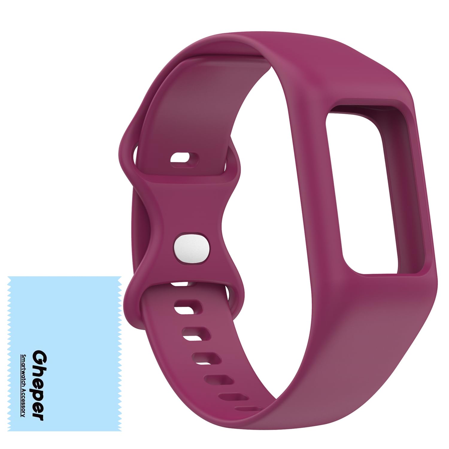 Soft Watchband Compatible with Fitbit Charge 6, Charge 5, Charge 4, Charge 3/3SE Silicone Wristband All-round Protective Band Replacement Strap