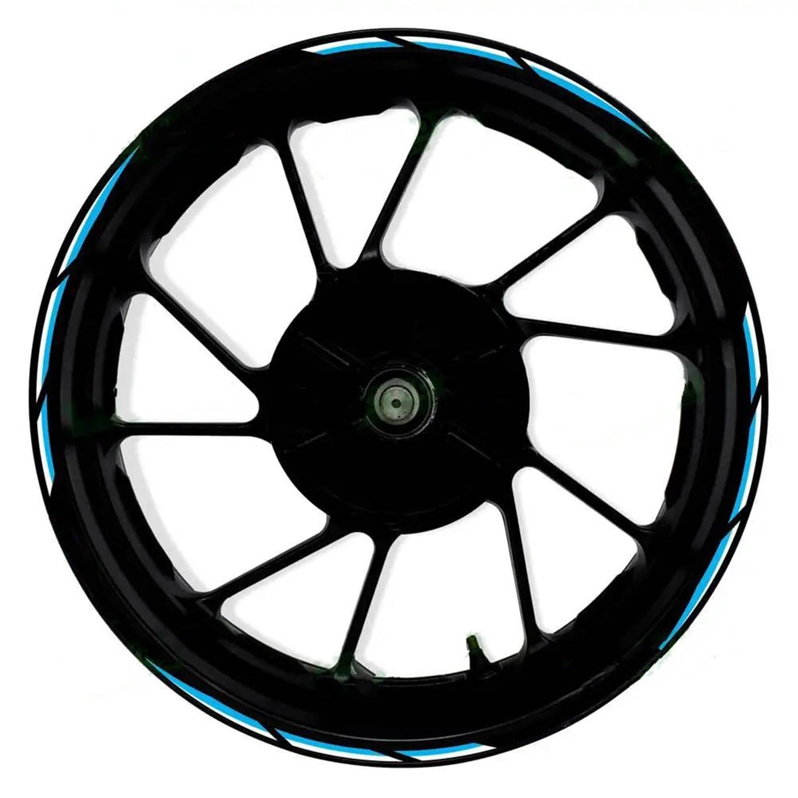 Motorcycle Wheel Sticker for ZX-10R ZX10R Motorcycle 17 Inch Front and Rear Wheel Stickers Fairing Rims Modified Reflective Decals Decoration(003)