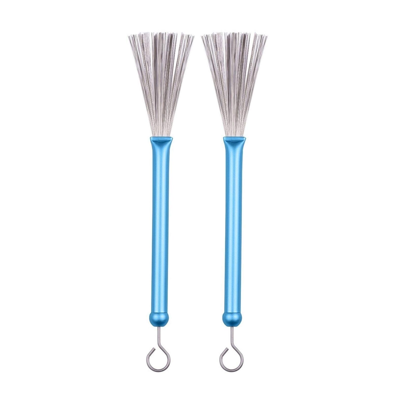 1 para metalowych szczotek perkusyjnych Drum Wire Drum to zestaw perkusyjny do jazzu z aluminiową rączką i mosiężnym systemem /2714