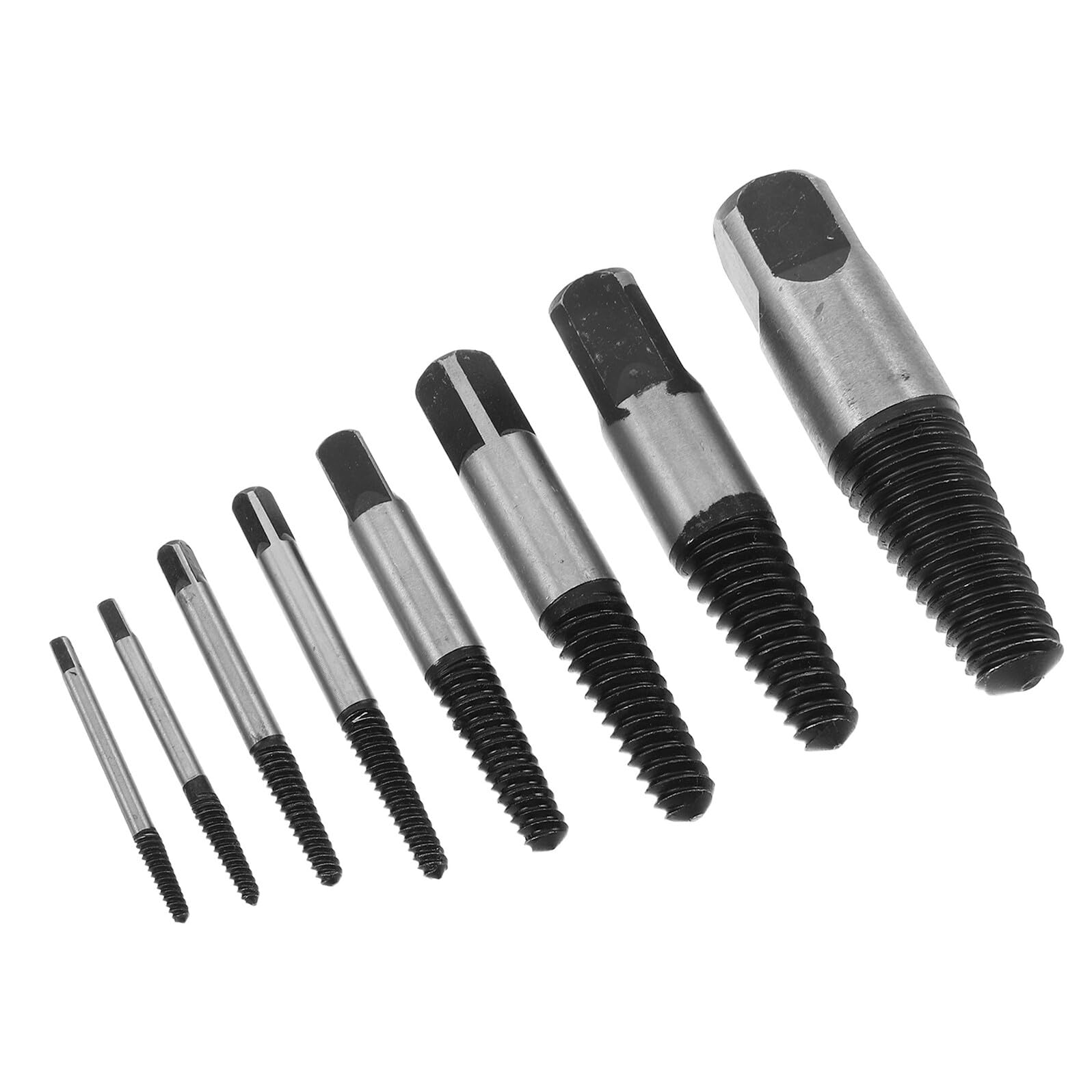 8 Pezzi Kit Estrattore Viti Danneggiate Multiuso per Rimozione Bulloni e Viti Spanate Adatto per Tubi Mobili e Riparazioni Meccaniche Te