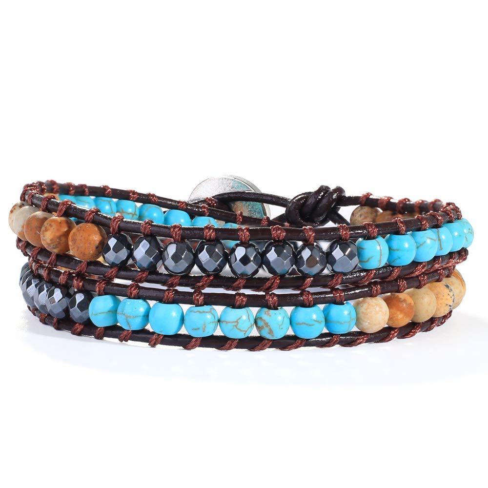 KELITCH Damen Freundschaftsarmbänder Perlen Strang Armbänder