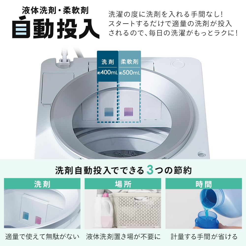 IRIS OHYAMA 全自動洗濯機のご紹介です！ Amazon | アイリスオーヤマ 洗濯機 10.0kg ホワイト OSH 洗剤自動投入