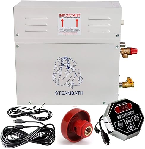 Miniatura 2 de DC HOUSE 220V 9KW baño sauna máquina vapor spa generador para ducha en casa baño ducha ST-90 y ST-135 controlador