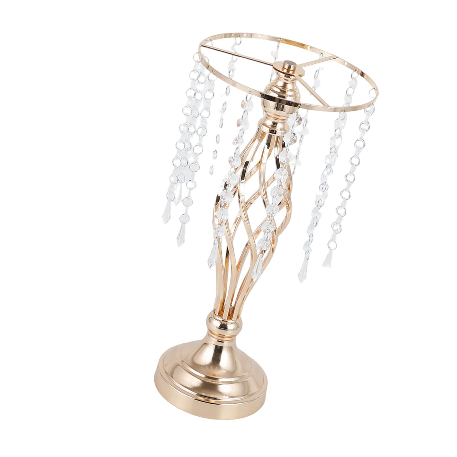 Osniyaw E Crystal Flower Stand, Metal Arrangement For Wedding, Party, Dinner, Centrepieces, Legant Flower Vases Arrangement
